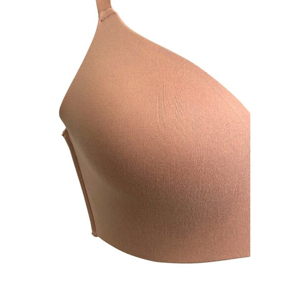 Nautica Intimates Bra Pink 36C Padded Wirefree Tagless Adjustable Wide Band - Picture 7 of 13